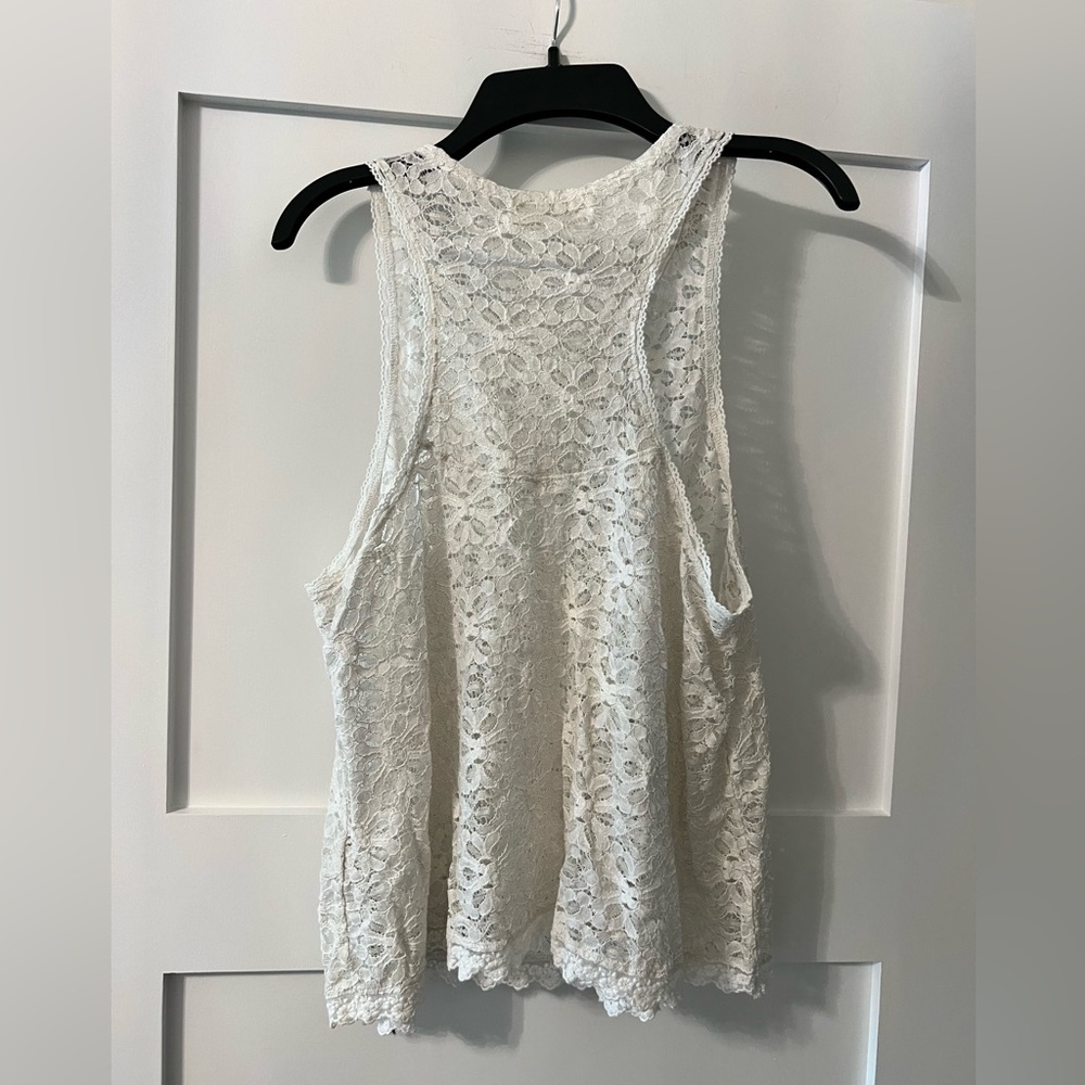 Abercrombie & Fitch Lace Tank Top - Picture 2 of 8